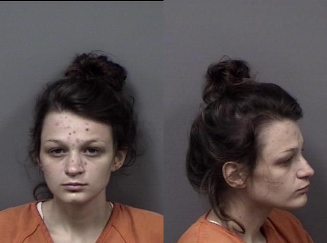 Kayla Dehart arrested Sept. 5 on a felony charge of possession of a controlled substance and a misdemeanor charge of drug paraphernalia.